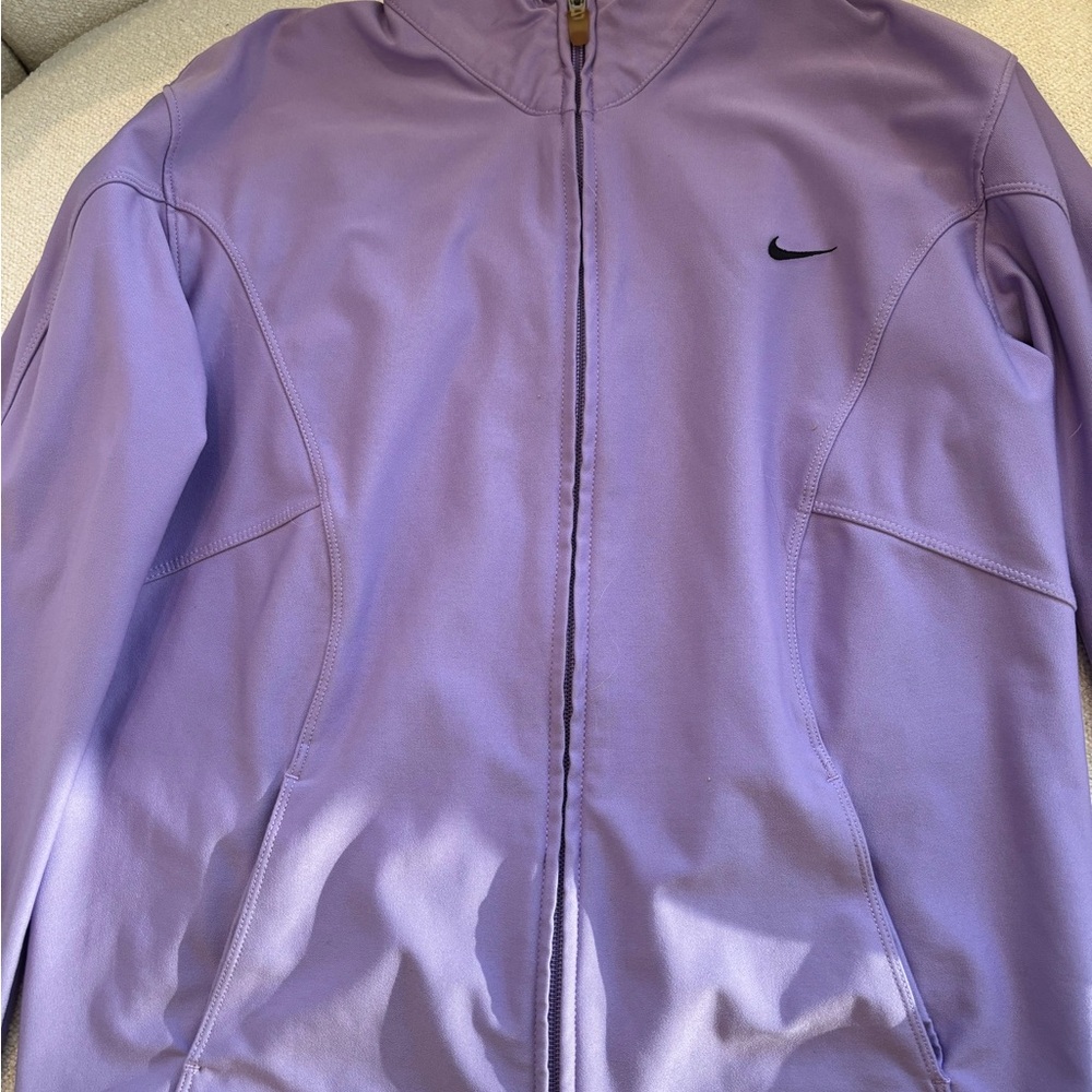 Like New Nike Lavender Dri-FIT Jacket - size M (8-10)